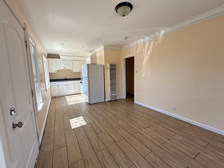 Open concept living room and kitchen