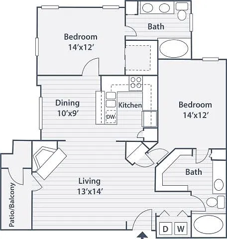 Floor plan B4