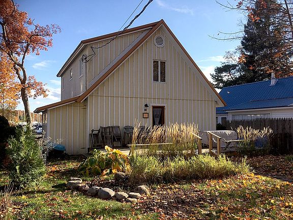 rear (landside)porch in fall