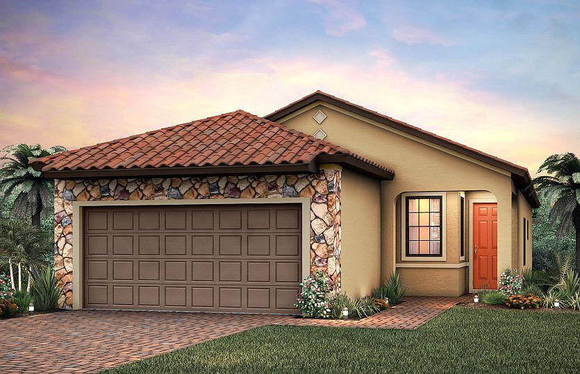 Exterior FM2B with stone detail