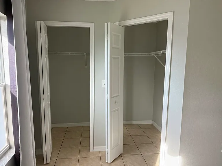 Master bedroom closet