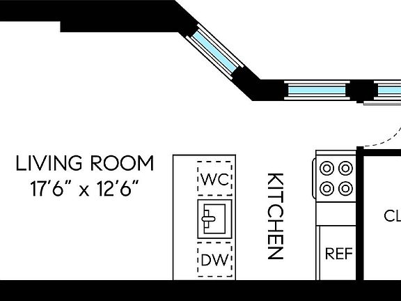2nd image of 204 W 96th St APT 5C