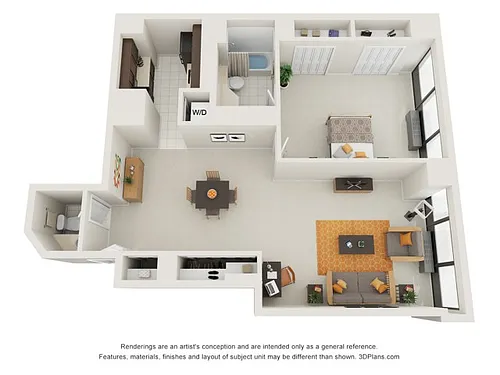 Floor plan The Fisher