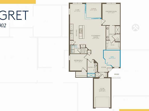 Egret Floor Plan