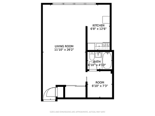 Floor plan 203