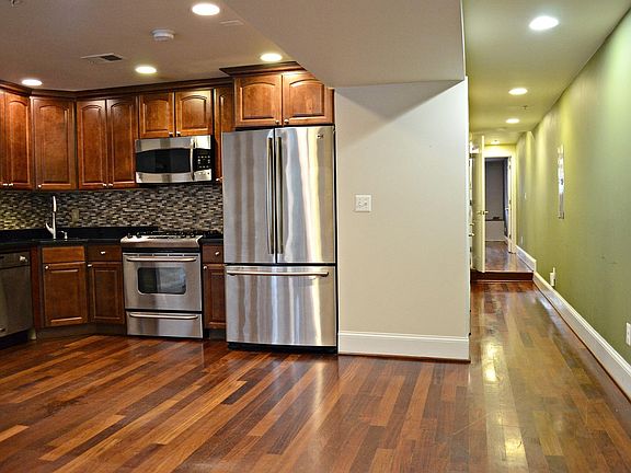 Kitchen and hardwood floors