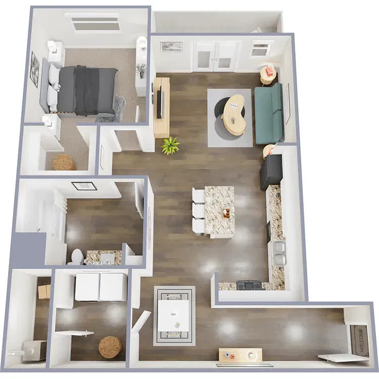 Floor plan 1-5 ADA