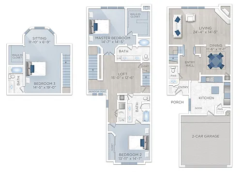 Floor plan Palermo (T-V)