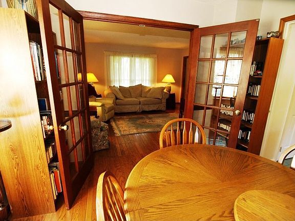 Dining Room w/ French Doors to LR