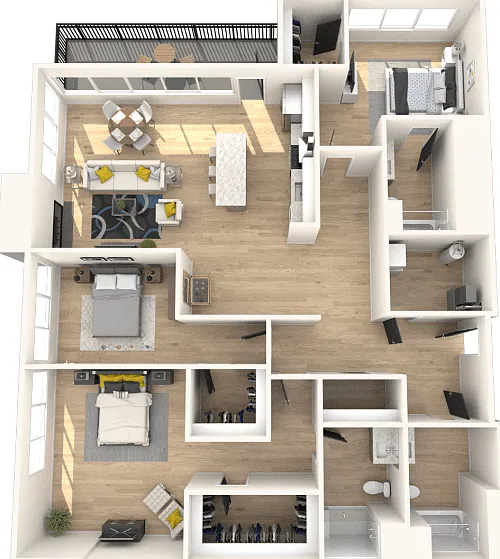 Main Living Apartments — Photo 49