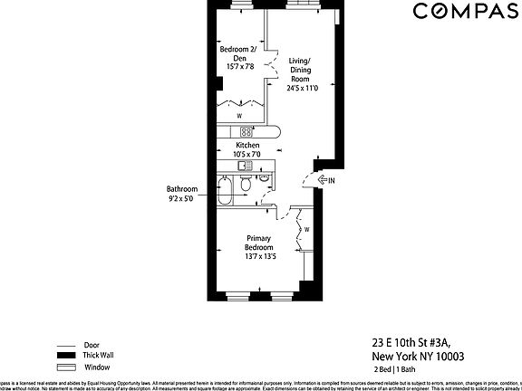 2nd image of 23 E 10th St APT 3A