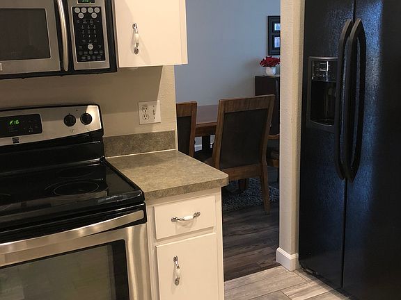 Kitchen to dining area