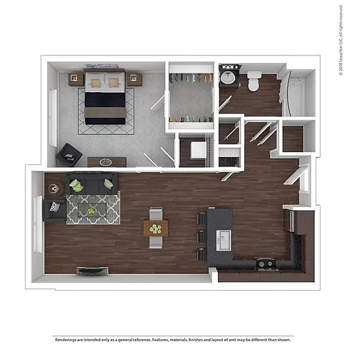 Floor plan The Corcoran