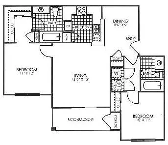 Floor plan The Midtown