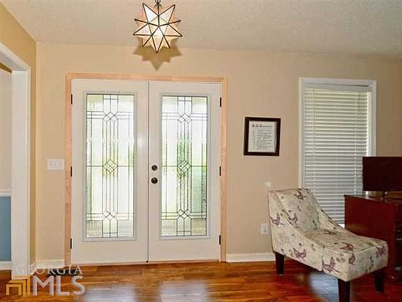 Classy leaded, beveled glass double front doors