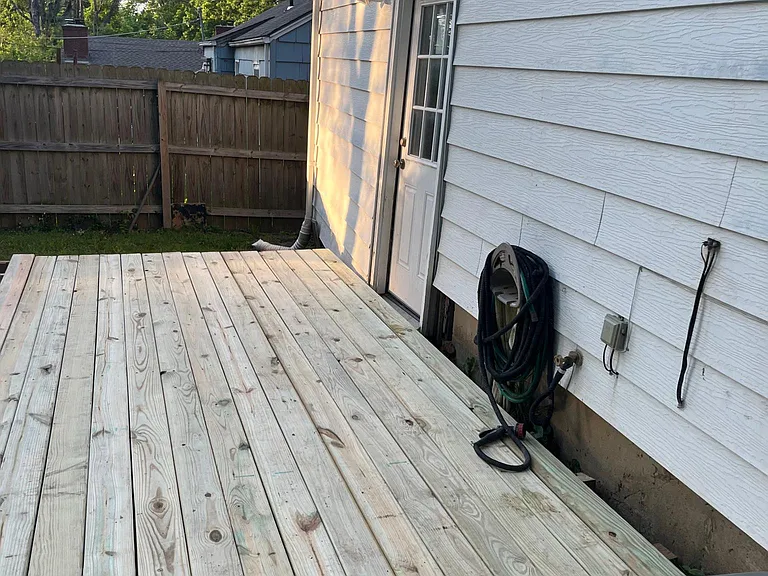 New Large Deck!