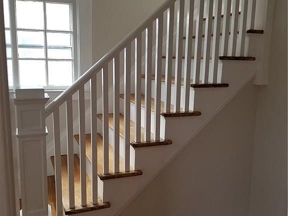 Refinished treads and fresh paint