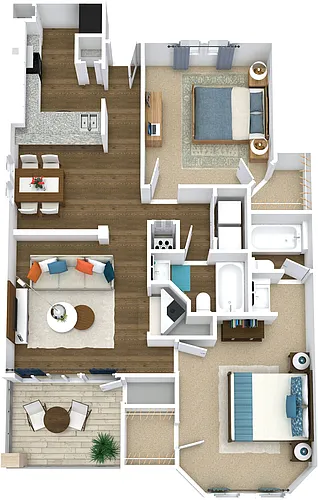Floor plan The Dogwood