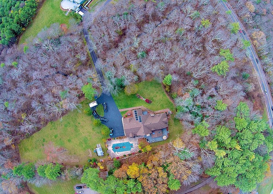 aerial of the property