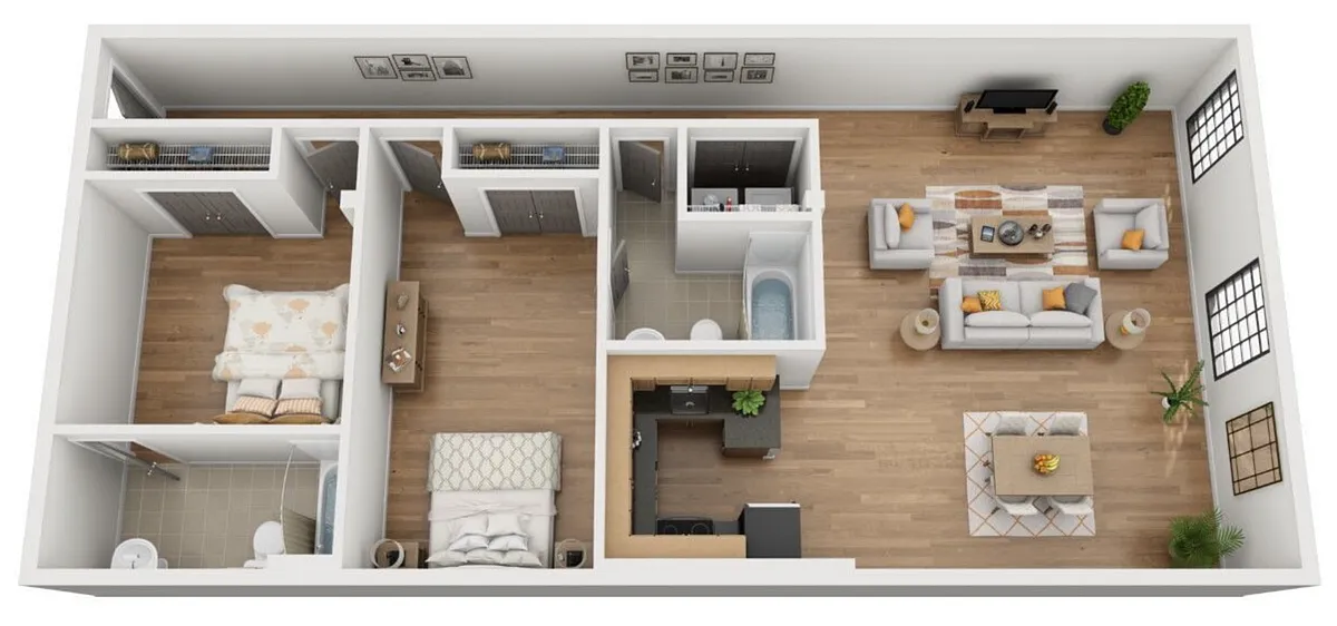 Floor plan B4