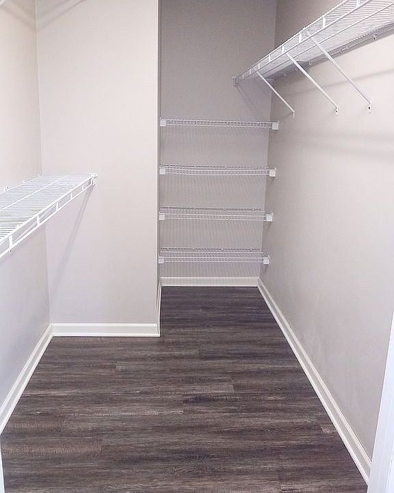 Huge primary walk-in closet