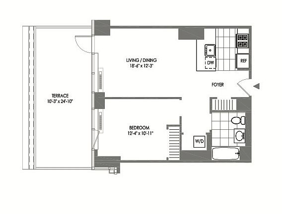 2nd image of 43-25 Hunter St #714