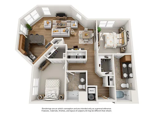 Floor plan The Elizabeth