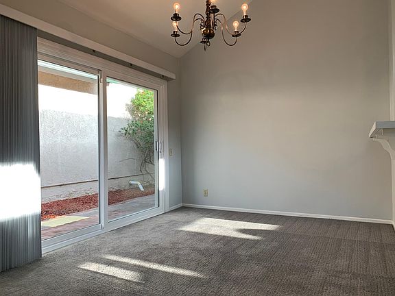 Dining room looking out to side yard