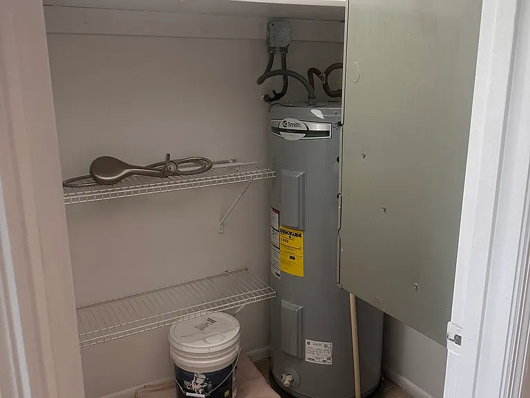 Utility Area with extra storage