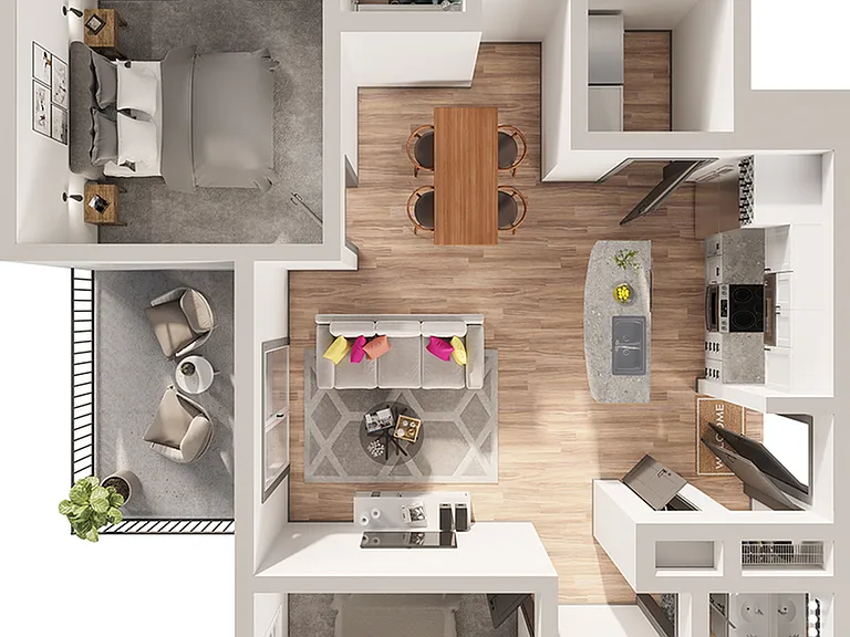Legacy North - B2RC0 Floor Plan Legacy North - B2RC0 Floor Plan