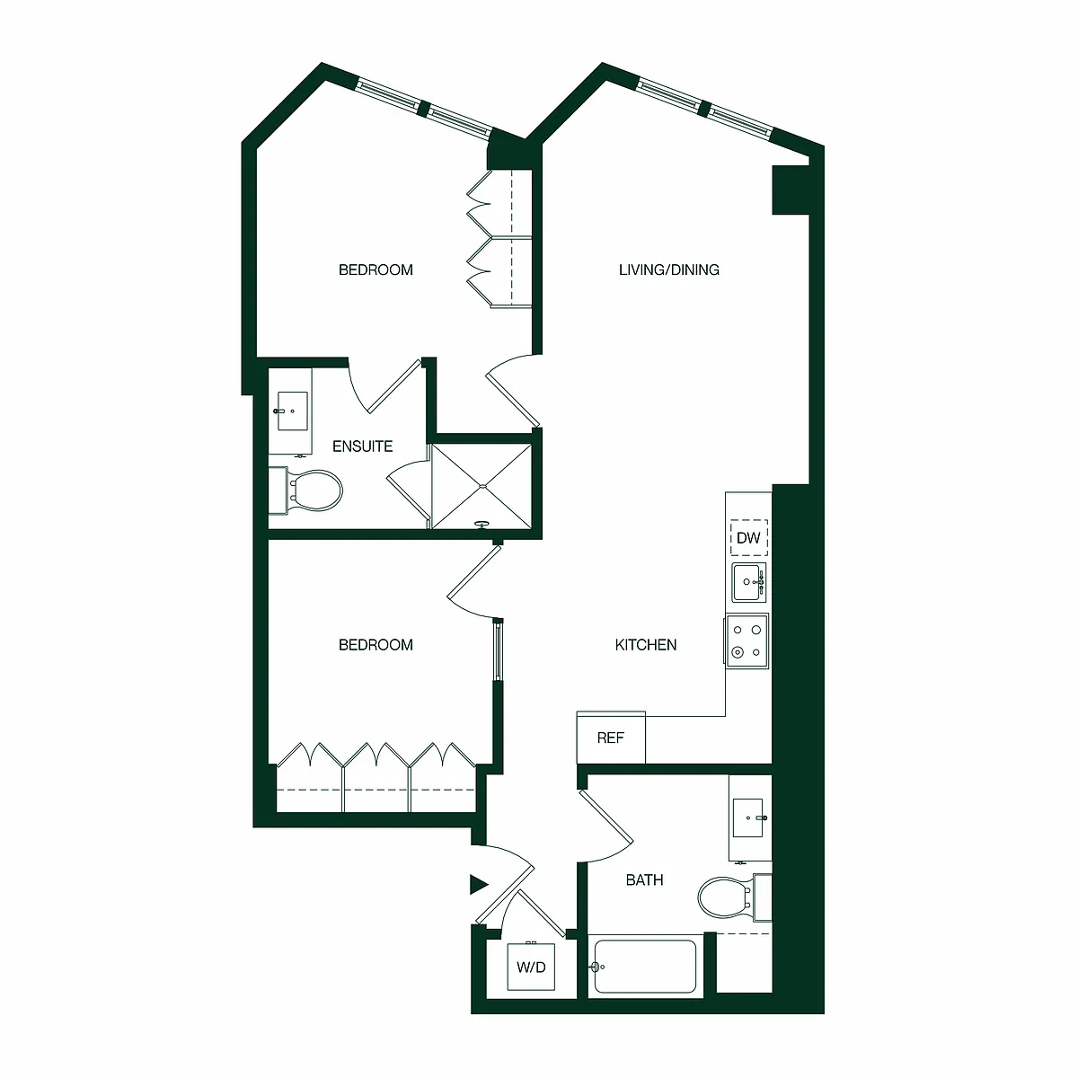 Floor plan B8