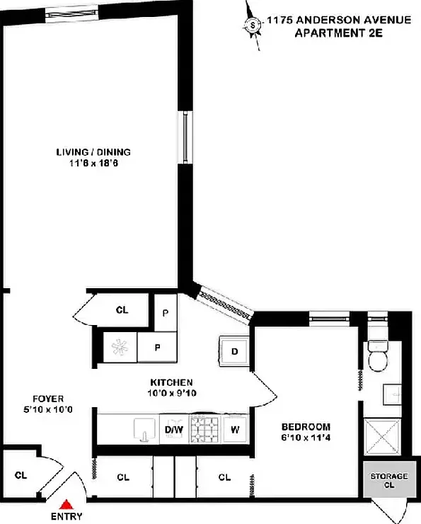 1 bed, $2,200 — Photo 3