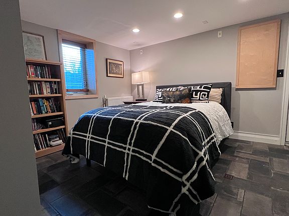 Roomy bedroom with queen bed