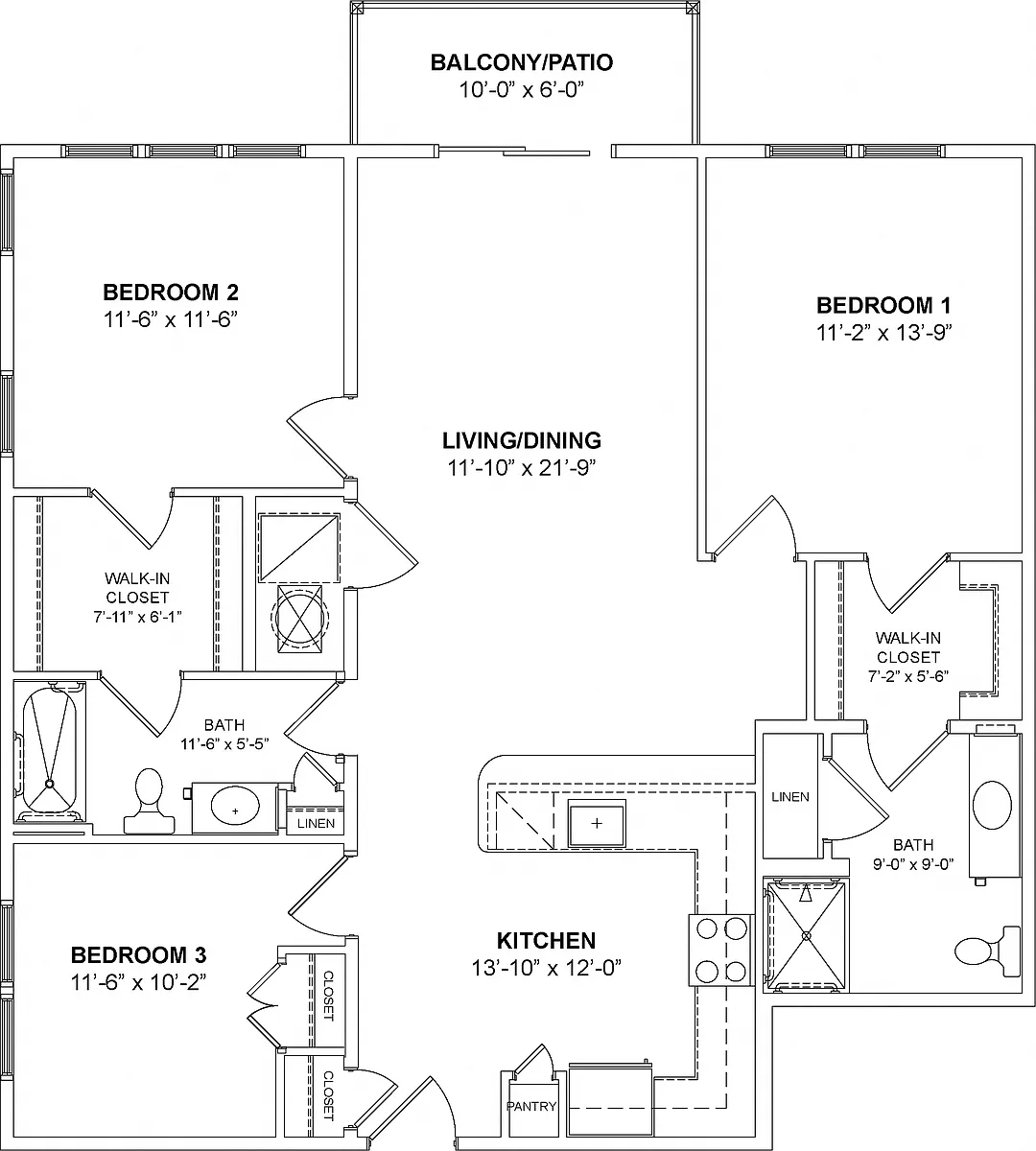 Floor plan The Turner