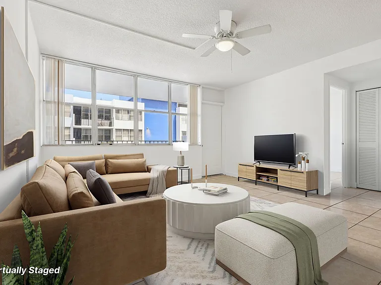 2 Bed 2 Bath Unit Virtually Staged