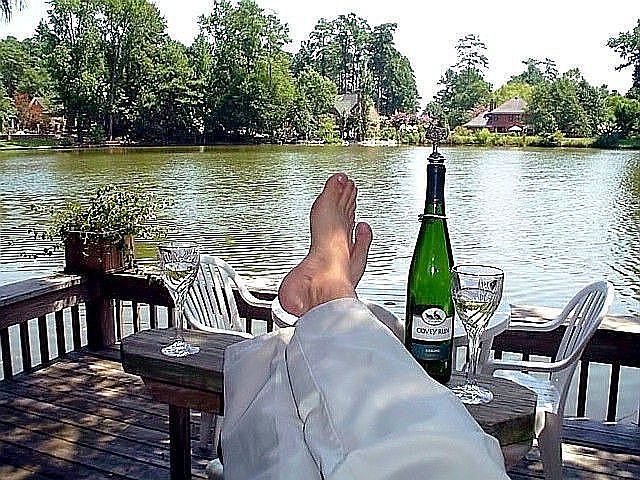 Out Back on Deck/Dock