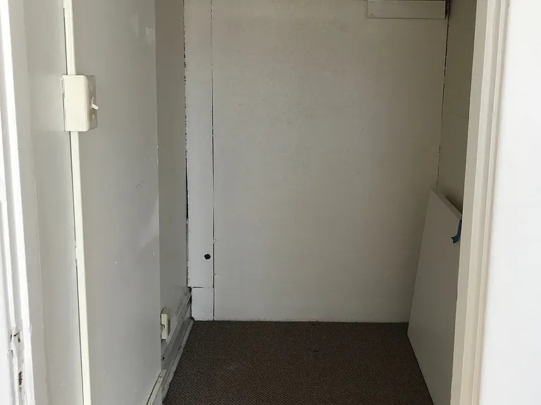 walk in closet in bedroom