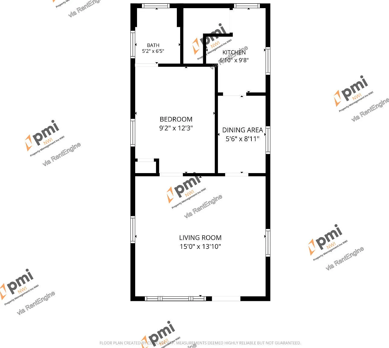 1 bed, 1.0 bath, 544 sqft, $995 — Photo 3