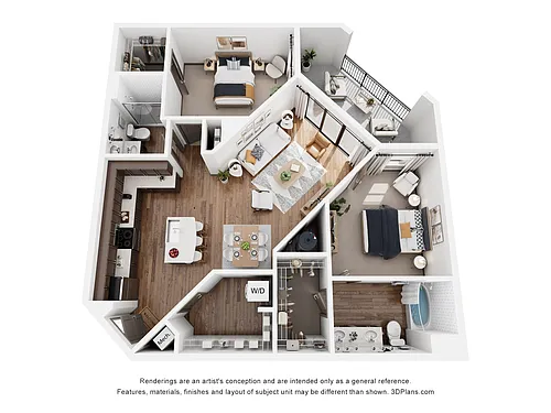 Floor plan Matisse