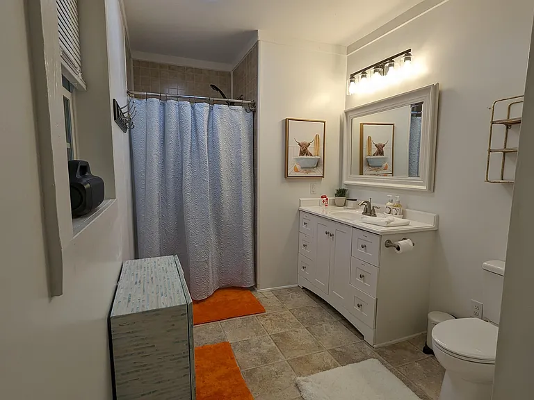 Full bathroom attached to master