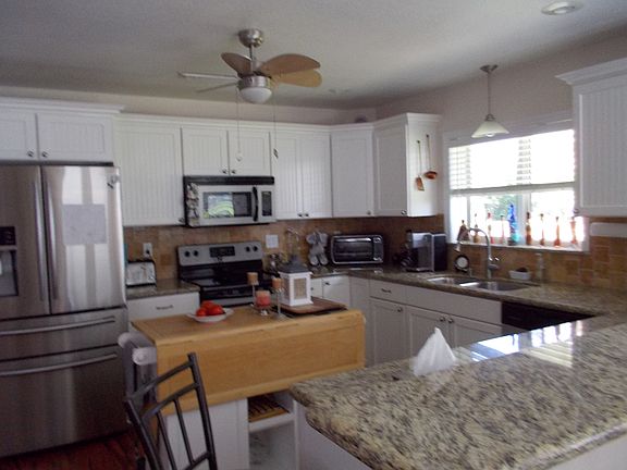 Kitchen from dining area