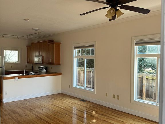 Living room and kitchen