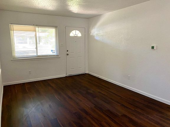 Front entry and living room