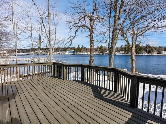 View from 2nd floor balcony in winter