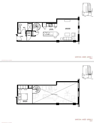 Floor plan S14 Mezz