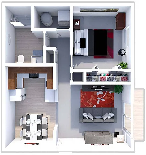 Floor plan The Cedar