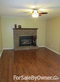 Cozy Den with Gas Log Fireplace