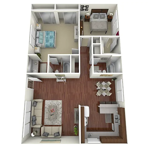 Floor plan Plan D