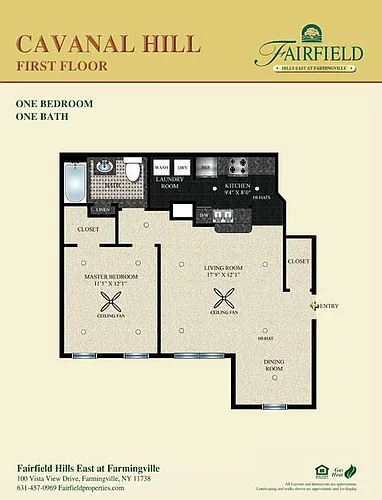 Floor plan The Cavanal Hill Lower