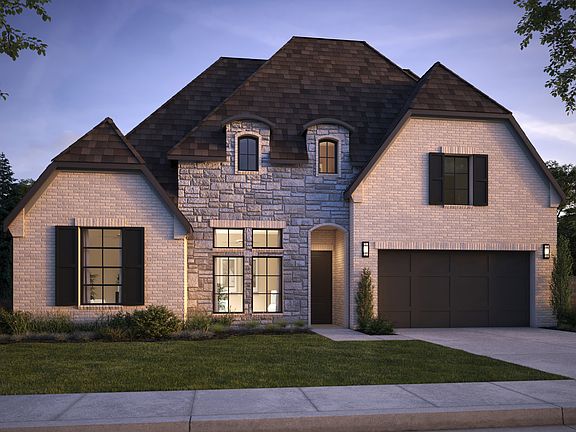 Ashland III Elevation A - Optional Stone